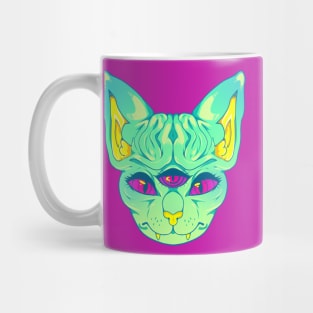 All Seeing Sphynx: B Mug